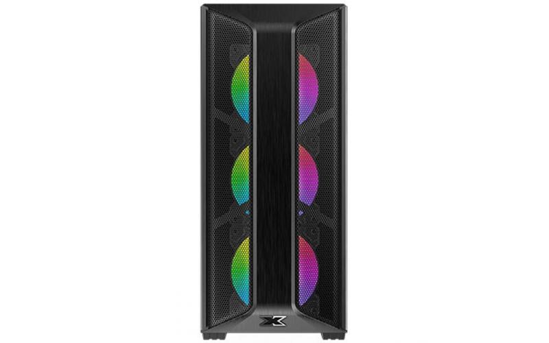 Xigmatek Trio RGB Fans Tempered Glass Gaming Case