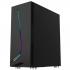 Xigmatek Eros Tempered Glass Frontpanel Rainbow Light Strip