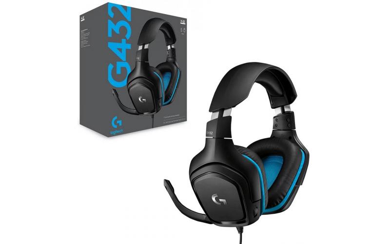 Logitech G432 7.1 Surround Sound Gaming Headset