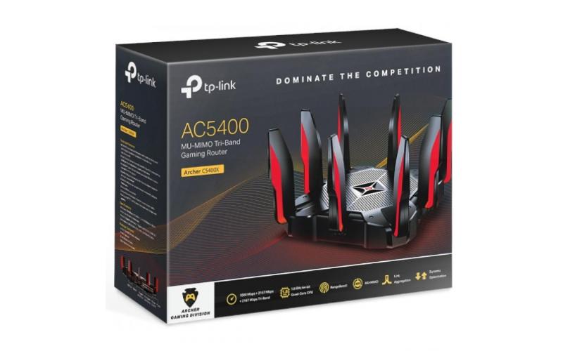 TP-Link AC5400 MU-MIMO Tri-Band Gaming Router