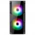 ABKONCORE Helios H500G 200mm RGB Fans & 120mm HR120 RGB Fan, Two Side Tempered Glass Case