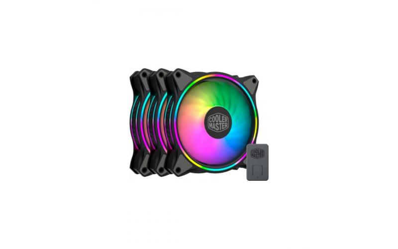 Cooler Master MASTERFAN MF120 Halo 3in1 ARGB - Black