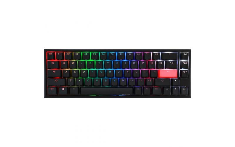 Ducky One 2- SF (Blue Cherry MX) Black RGB Mechanical Gaming Keyboard