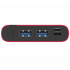 Energizer UE10047PQ 10000mAh 18W Fast Charging Power Bank - Red