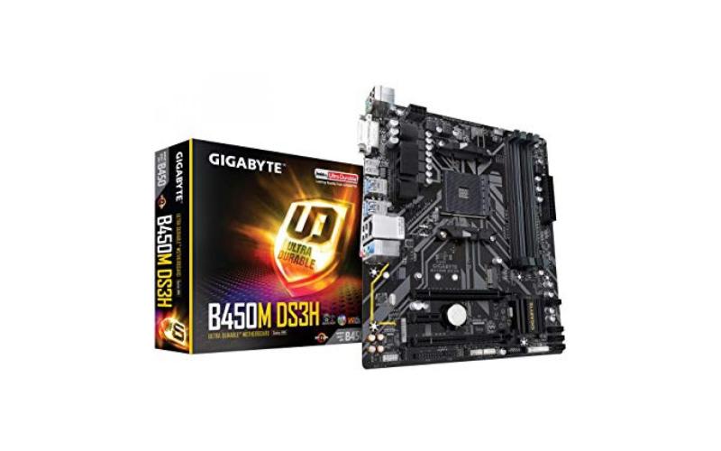 GIGABYTE B450M DS3H M.2 mATX Motherboard