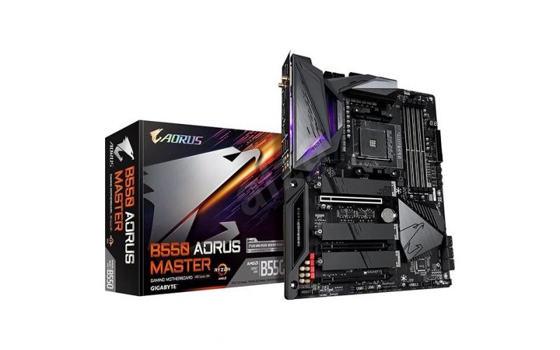 GIGABYTE B550 AORUS MASTER 16 Phases Digital VRM Q-Flash Plus WIFi Motherboard