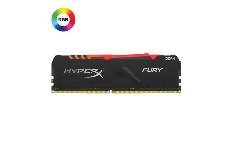 HYPER-X Fury 8GB RGB DDR4 3733MHz Black Desktop Memory