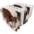 Noctua NH-D15 Premium CPU Cooler with 2X NF-A15 PWM 140mm Fans (Brown)