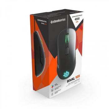 SteelSeries RIVAL 105 4400cpi 105 RGB Gaming Mouse