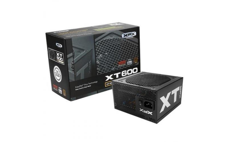XFX XT Series P1-600B 600W  80 PLUS BRONZE Certified Active PFC Power Supply