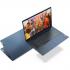 Lenovo IdeaPad 5 NEW Ryzen 7 5Gen 5700U 8-Cores Aluminum w/ SSD & IPS BIG Battery , Blue