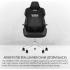 Thermaltake Argent E700 Real Leather Gaming Chair (Storm Black) Design by Studio F∙A∙Porsche