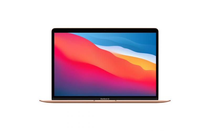 Apple MacBook Air 13 (Latest Model) Apple M1 8‑core CPU & 8‑core GPU Retina True Tone - Gold
