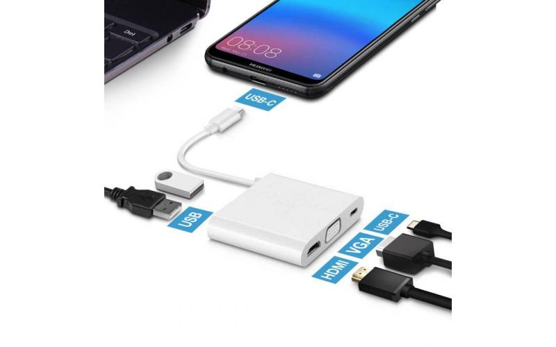 HUAWEI MateDock 2 AD11 Docking Station Type-C Converter Adapter
