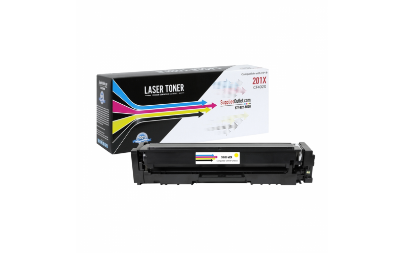 HP Compatible Toner CF402 Yellow