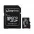 Kingston Canvas Select Plus microSD Card 128GB + SD Adapter