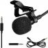 clip Microphone 3.5mm Jack Mini Wired Condenser Microphone