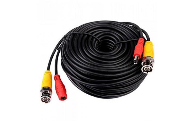 Coaxial Cable 30M With Power+ BNC