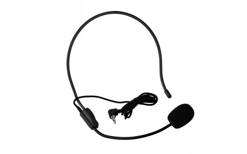 Mini 3.5mm Head-mounted Wired Microphone Condenser MIC for Voice Amplifier Speaker