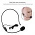 Mini 3.5mm Head-mounted Wired Microphone Condenser MIC for Voice Amplifier Speaker