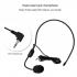 Mini 3.5mm Head-mounted Wired Microphone Condenser MIC for Voice Amplifier Speaker