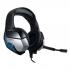 ONIKUMA K5 Pro Gaming Headset for PS5 PS4 Controller Xbox One (Adapter Not Included), Noise Cancelling Over Ear Headphones with Mic, 7.1 Surround Sound, Blue LED Light Headset for NS PC Mac Laptop