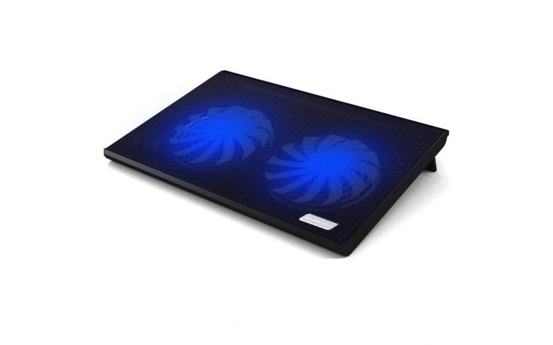 Slim Laptop Cooling Pad S2 with Two quiet 140mm 1200RPM Fans