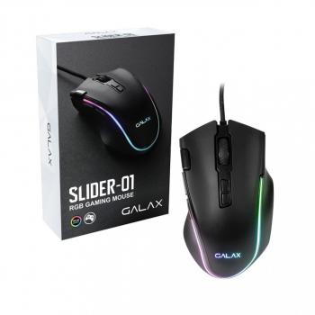 GALAX SLIDER-01 7200DPI/ RGB/ 8 Macro Keys  Gaming Mouse