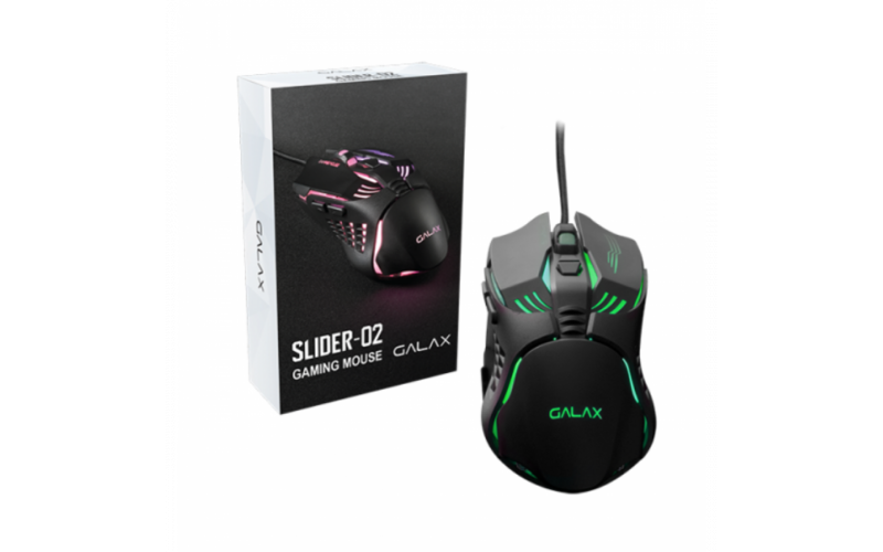 GALAX SLIDER-02 3200DPI/ 7 Lights/ 6 Keys Gaming Mouse