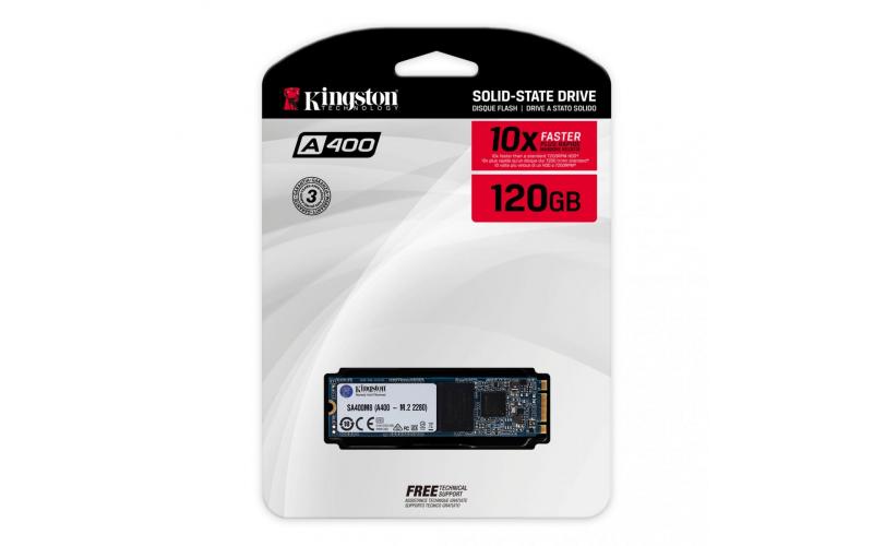 Kingston A400 SATA M.2 Solid State HARD DRIVE Internal / SSD 120G