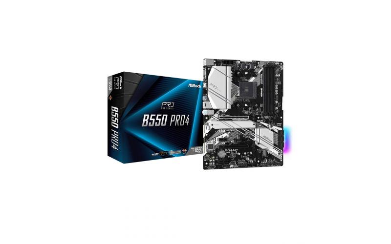 ASRock B550 PRO4 AMD AM4 Socket ATX - Motherboard