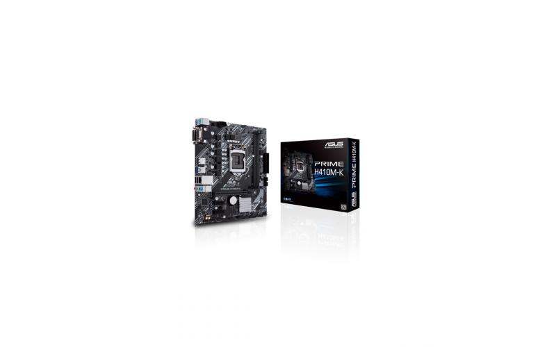 ASUS PRIME H410M-K Intel® H410 (LGA 1200) mic-ATX motherboard with DDR4 support