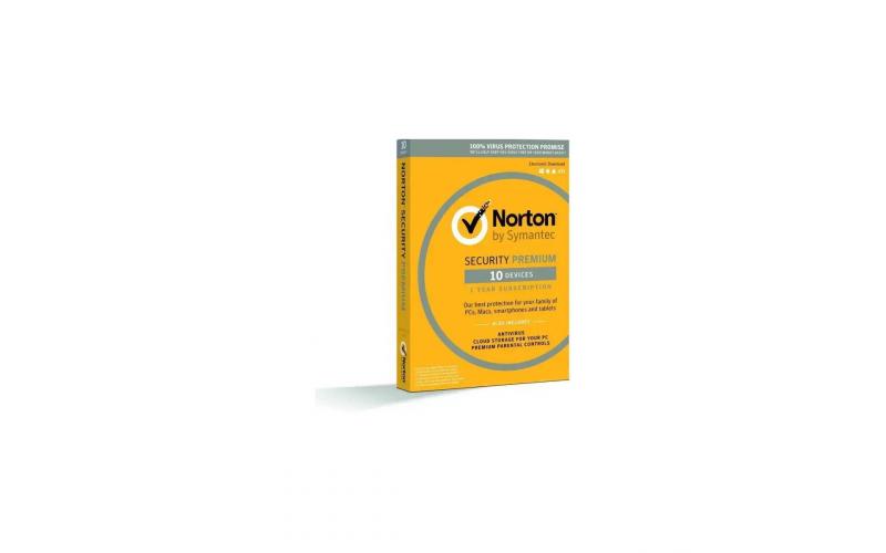 NORTON SECURITY PREMIUM 3.0 25GB AE 1 U 10 D