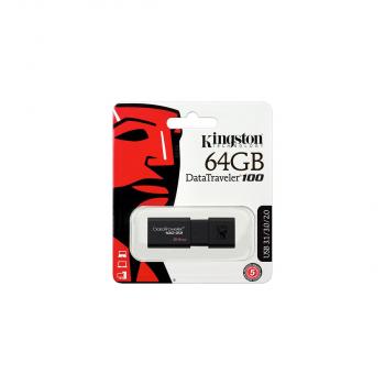 Kingston Datatraveler DT100 G3 64GB USB Flash Drive