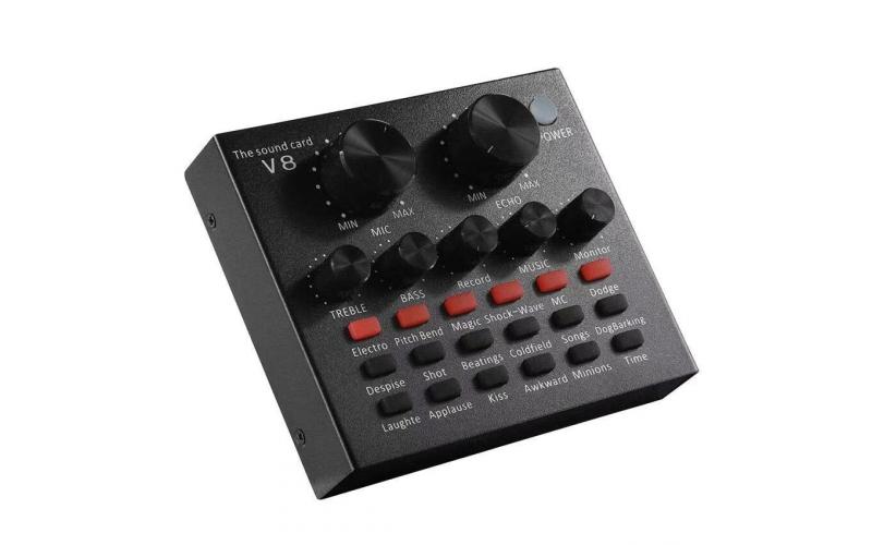 Singing V8 Live Sound Card