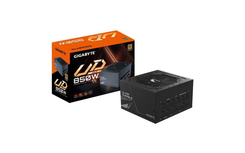 GIGABYTE UD850GM 850W 80 PLUS GOLD Fully Modular Japanese Capacitors Ultra Durable Compact ATX Design Power Supply