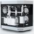 HYTE Y60 Premium Mid-Tower ATX Case (White/Black) w/ 3-Piece Panoramic Tempered Glass Design,3 Pre-Installed Flow Fans & PCIE 4.0 Riser Cable