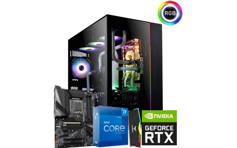 INTEL CORE i7 12700F // RTX 3080 10GB // DDR4 16GB RAM - Lian Li PC