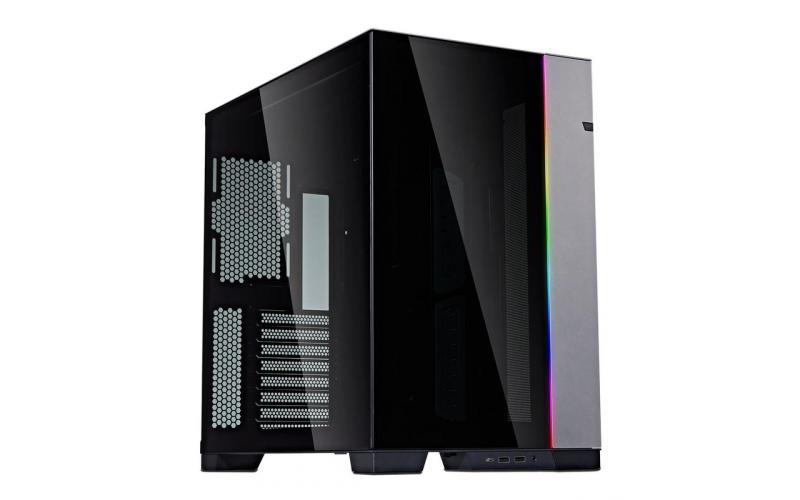 Lian Li O11 Dynamic EVO (Grey) Mid Tower Tempered Glass Gaming Case w/ Dual Chassis Mode (Normal & Reverse) & ARGB Front Bar