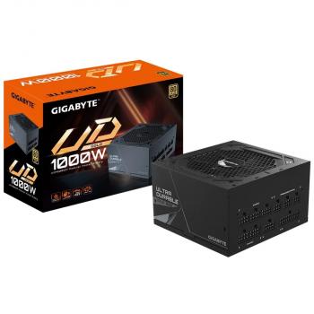 GIGABYTE UD1000GM 1000W 80 PLUS GOLD Fully Modular Japanese Capacitors Ultra Durable Compact ATX Design Power Supply