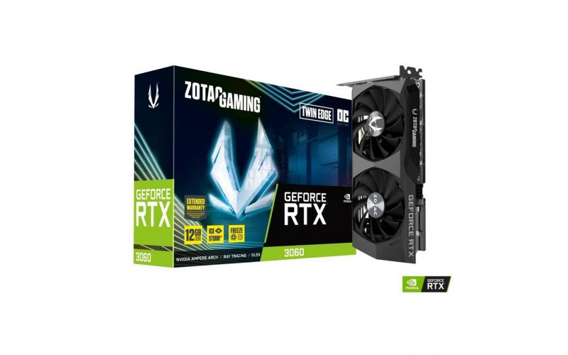 ZOTAC GAMING GeForce RTX 3060 Twin Edge OC 12GB GDDR6 - Graphics Card