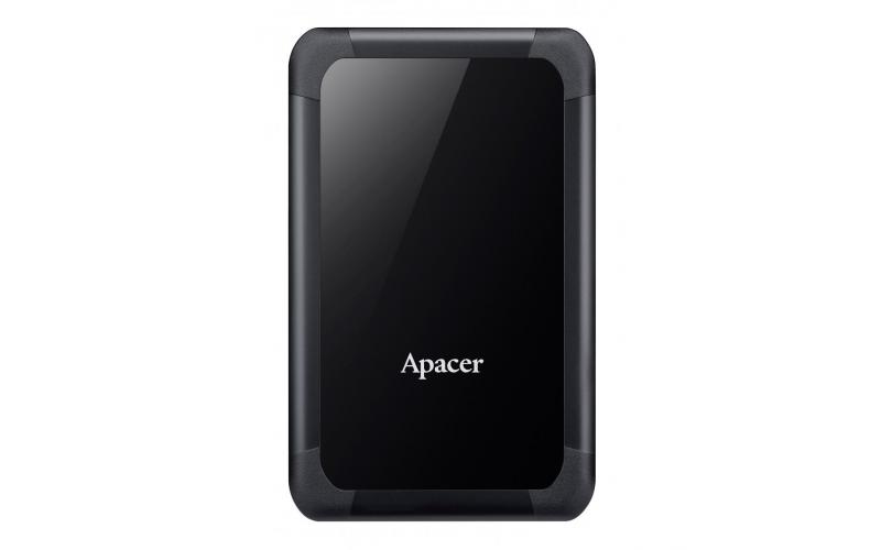 Apacer AC532 USB 3.2 Gen 1 Shockproof Portable Hard Drive 2TB Black