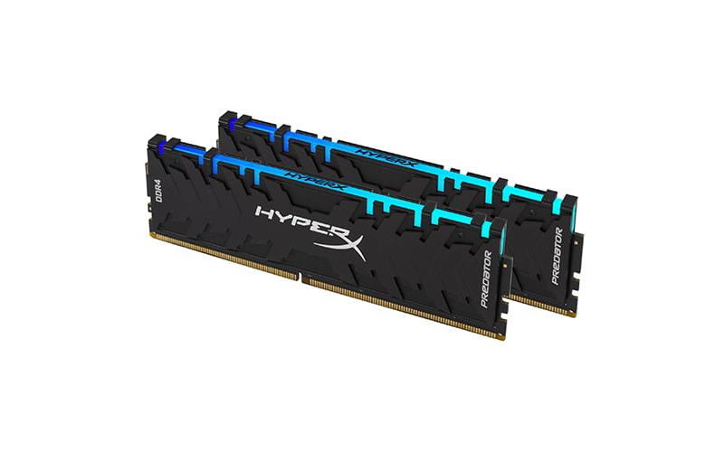 Kingston HyperX Predator 16B (2 x 8 GB) 4000MT/s DDR4 RGB Memory Ram HX440C19PB3AK2/16