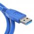 USB A male to Micro B USB 3.0 Cable 50cm-Blue ( external hdd cable )