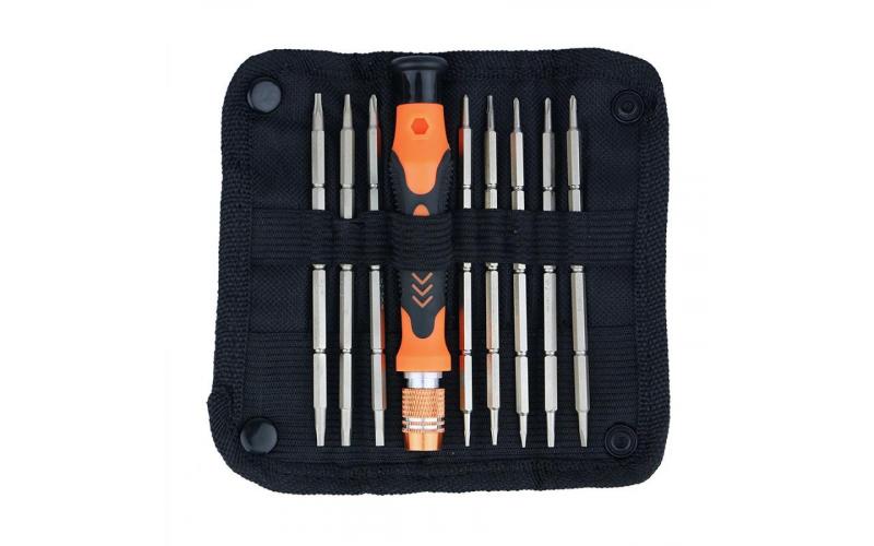 JAKEMY JM-8124 9 in 1 Double Head Screwdriver Portable Repair Toolkit