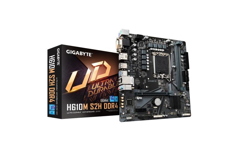 GIGABYTE H610M S2H DDR4  Supports 12th Gen Intel®