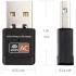 USB Wireless Adapter Dual Band AC600