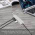 USB Type-C to (3xUSB 2.0 Hub + Ethernet rj-45 Adapter 10/100 Mbps) SYZD-LAN100+U2