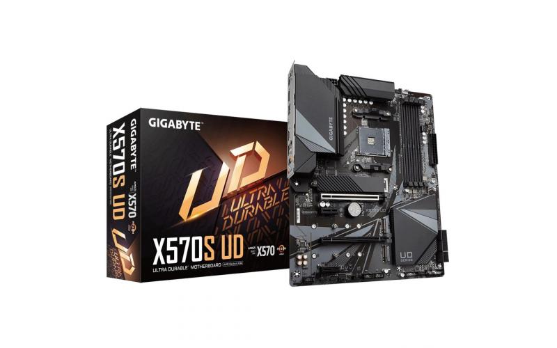 GIGABYTE X570S UD AMD RYZEN AM4 ATX Gaming Motherboard, PCIe 4.0 ,USB 3.2 Type-C
