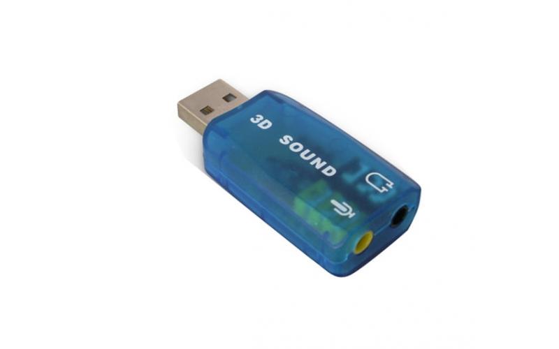 USB Sound Card (Audio jack + MIC jack)
